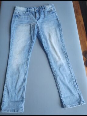 Laurie Felt Light Wash Stretch Jeans Size 8